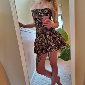 Floral mini dress